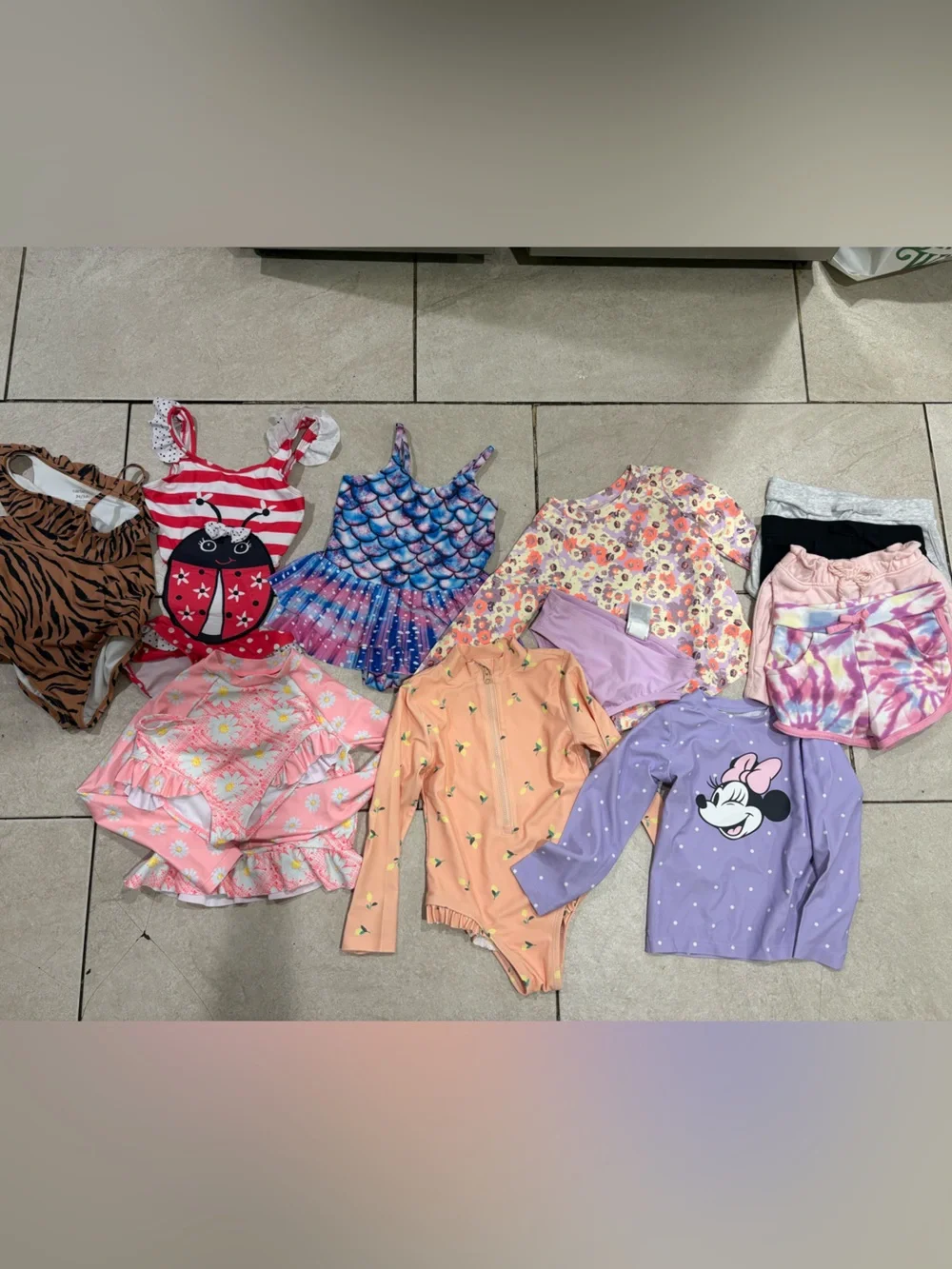 GAP Carter’s other brands Girls Swim Rashguard Lot swimsuit shorts summer bundle